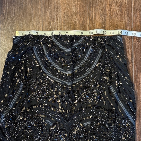 New Endless Rose Sequin Mini Skirt Size M - Picture 9 of 11